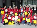 Island Shangri-La volunteers took part in Heep Hong's Flag Day